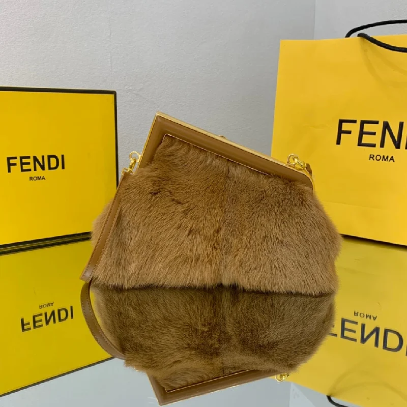 Fendi tote bags with a reinforced bottom for increased durabilityFendi Luxury Bag - FED - 328