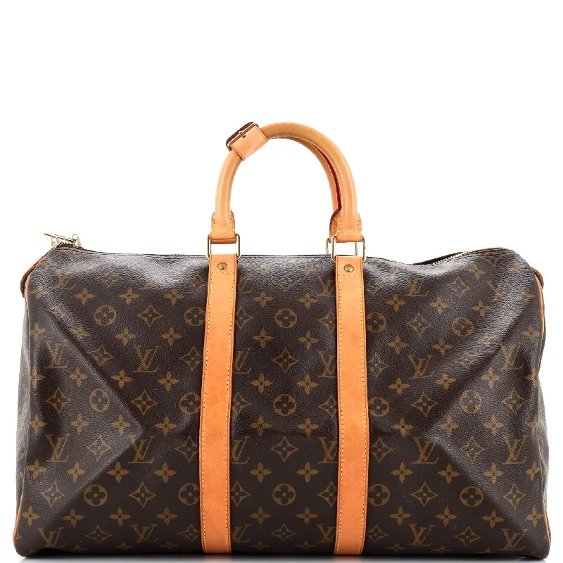 Ladies Gucci Dionysus bags with a star - shaped charmKeepall Bag Monogram Canvas 45