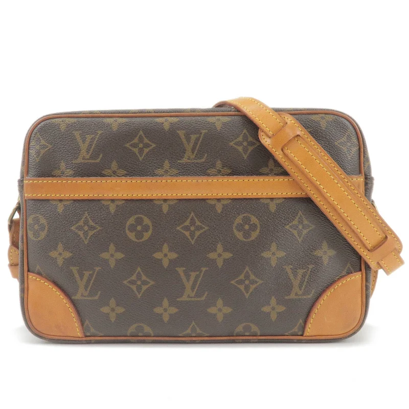 Louis Vuitton crossbody bags with adjustable shoulder straps for comfortLouis Vuitton Monogram Trocadero 27 Shoulder Bag M51274