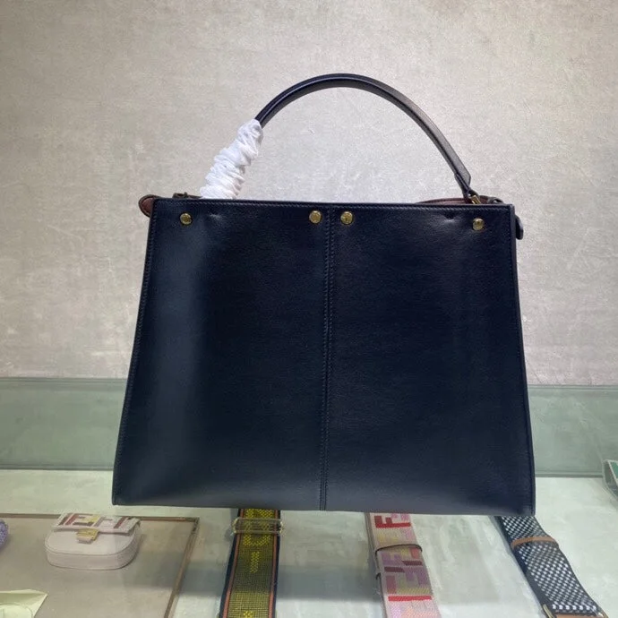 Fendi bags with a front - flap pocket and a turnlock for a classic and elegant aestheticFendi Luxury Bag - FED - 335