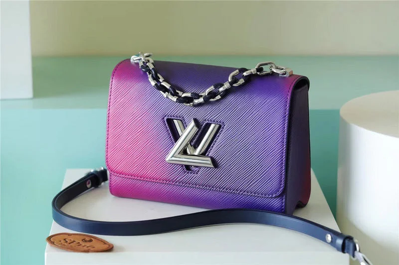 Louis Vuitton bags with a snap - button closure and a decorative charm for styleBC - LOUIS VUITTON BAGS - 6687