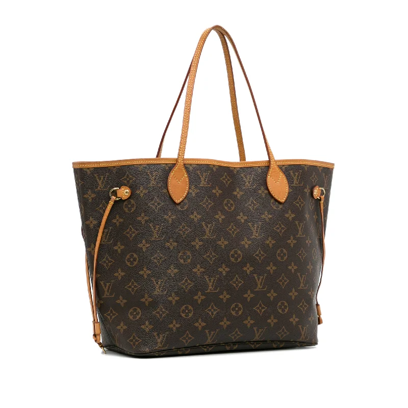 Louis Vuitton crossbody bags with adjustable shoulder straps for comfortBrown Louis Vuitton Monogram Neverfull MM Tote Bag