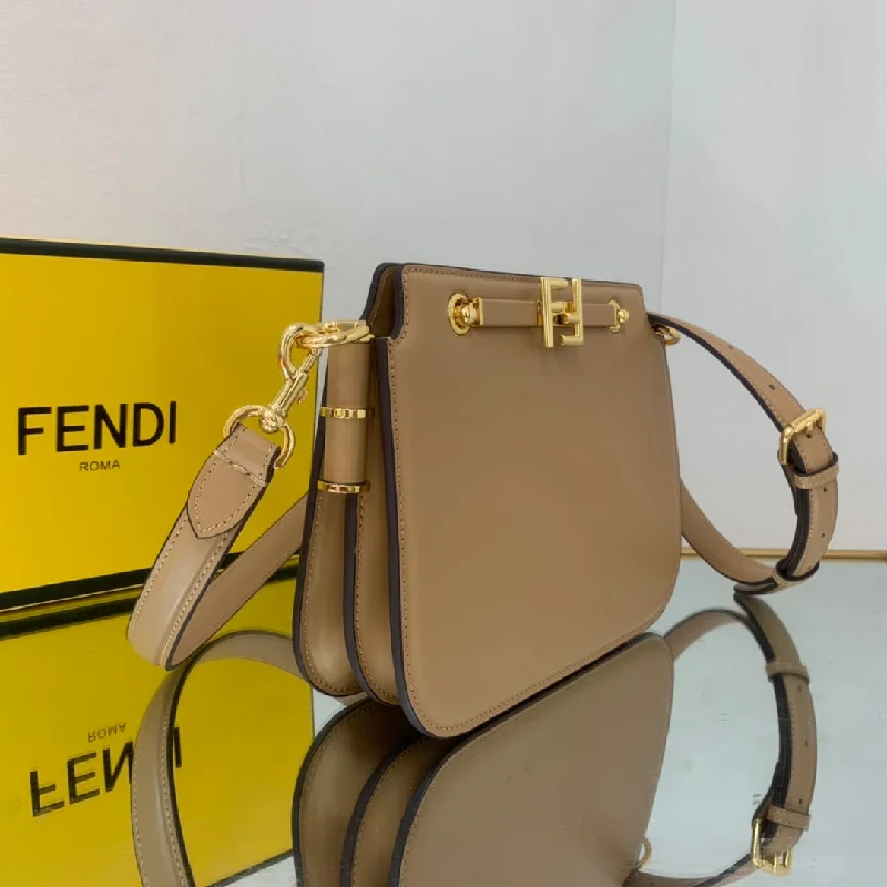 Fendi bags with a detachable mobile phone holder for on - the - go connectivityFendi Luxury Bag - FED - 317