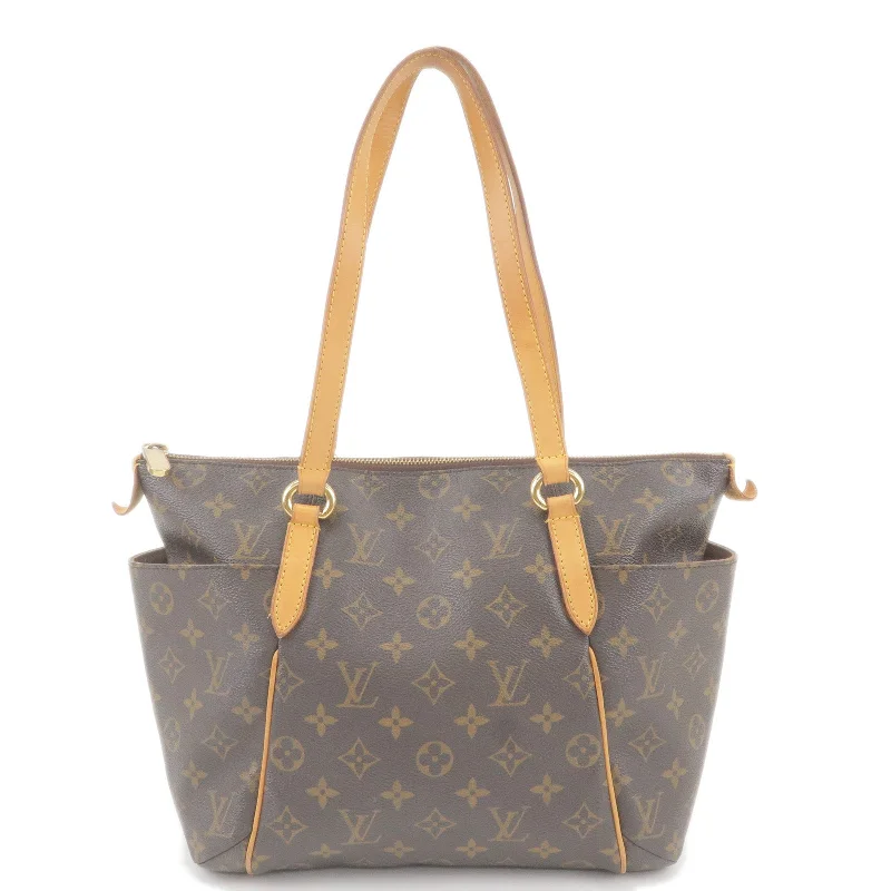 Louis Vuitton bags with a front - flap pocket for quick - access itemsLouis Vuitton Monogram Totally PM Tote Bag M56688