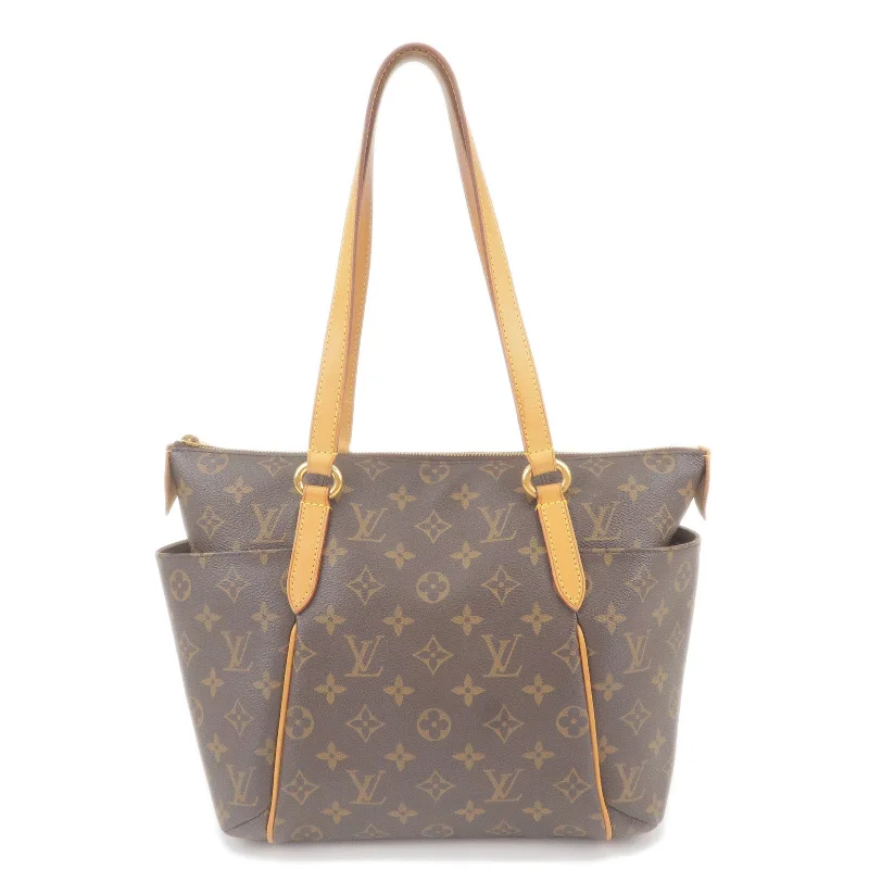 Ladies Louis Vuitton shoulder bags with a tassel decoration for charmLouis Vuitton Monogram Totally PM Tote Bag M56688