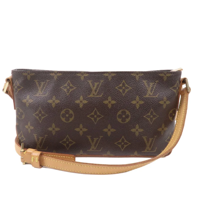 Small - sized Louis Vuitton Pochette Metis bags for a compact carryLouis Vuitton Monogram Trotteur Shoulder Bag Brown M51240