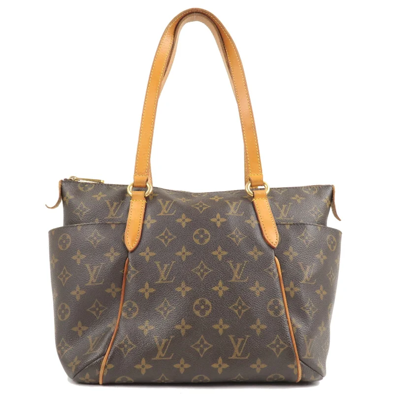 Ladies Louis Vuitton Capucines bags with gold - toned hardwareLouis Vuitton Monogram Totally PM Tote Bag Brown M56688