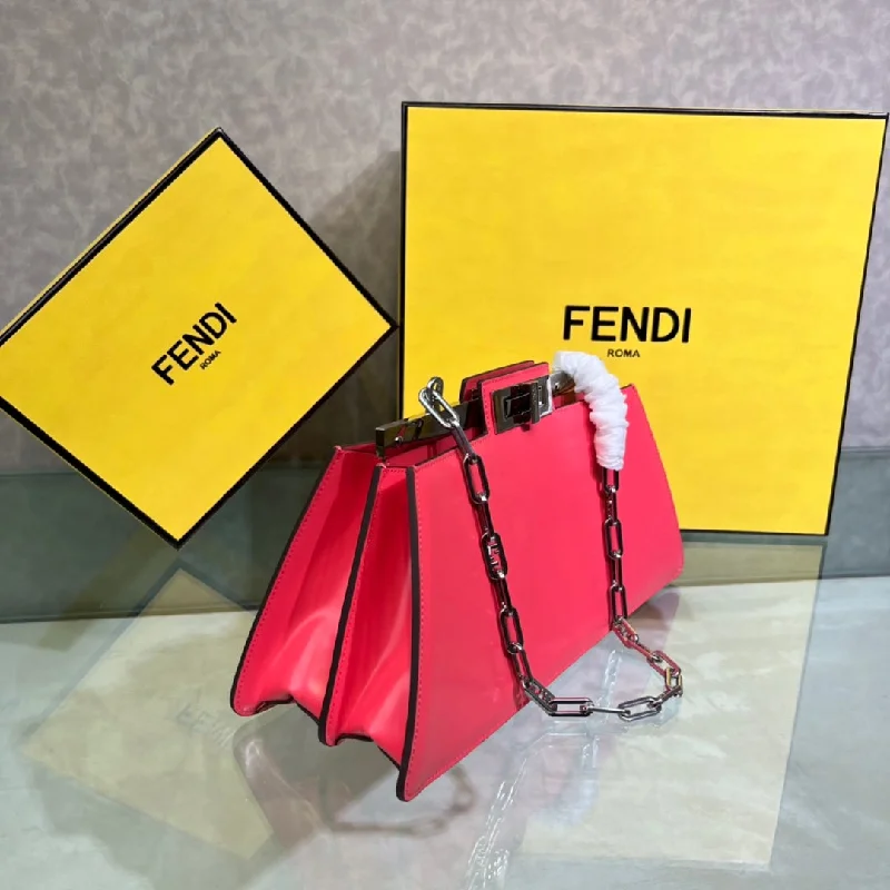 Fendi By The Way bags with a detachable pouch for separating small itemsFendi Luxury Bag - FED - 048