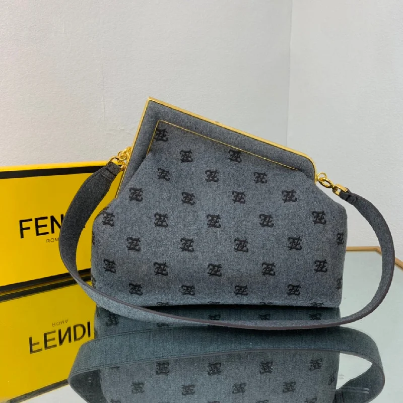 Fendi bags with a patent - leather finish for a shiny and sophisticated appearanceFendi Luxury Bag - FED - 321