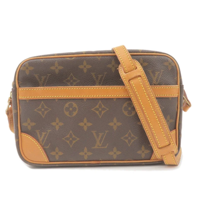 Louis Vuitton bags with a zip - around closure for enhanced securityLouis Vuitton Monogram Trocadero 23 Shoulder Bag M51276