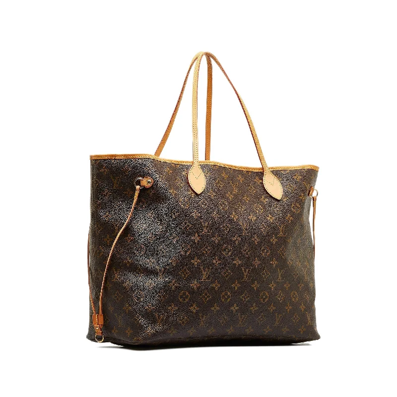 Louis Vuitton crossbody bags with a woven leather strap for textureBrown Louis Vuitton Monogram Neverfull GM Tote Bag