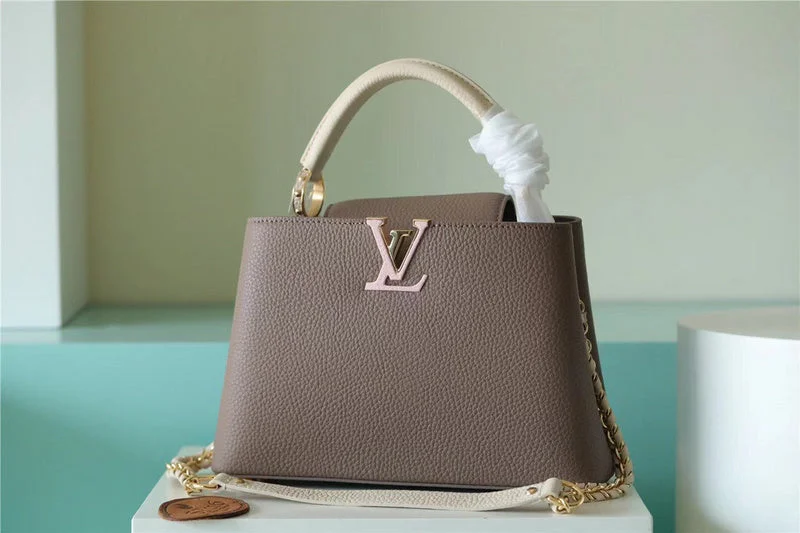 Louis Vuitton Twist bags with a crystal - embellished LV - turnlockBC - LOUIS VUITTON BAGS - 6800