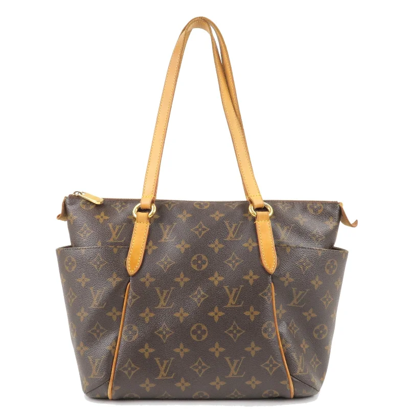 Louis Vuitton Alma bags with a leather - wrapped handle for a luxurious feelLouis Vuitton Monogram Totally PM Tote Bag Hand Bag M56688