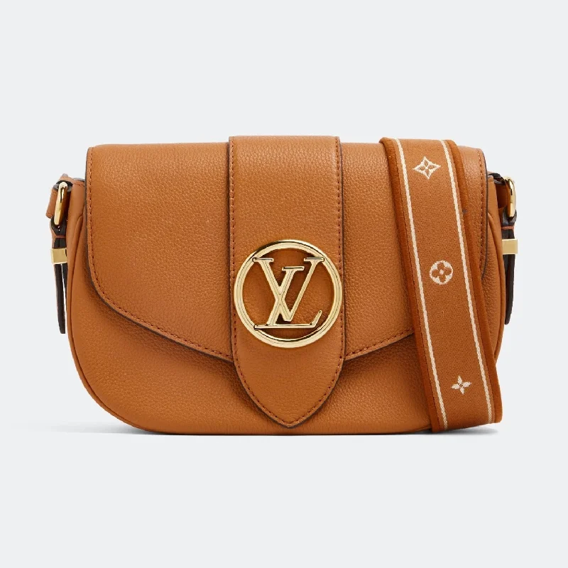 Louis Vuitton backpacks with a sleek, minimalist design for styleLouis Vuitton LV Pont 9 Soft MM bag