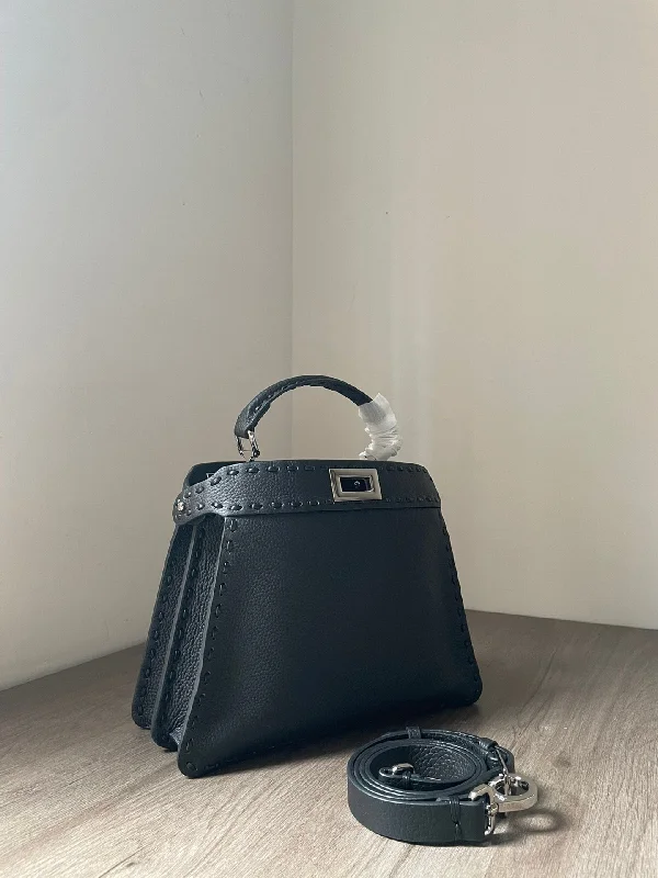 Fendi bags with a detachable sunglass holder for easy access to eyewearFendi Luxury Bag - FED - 017