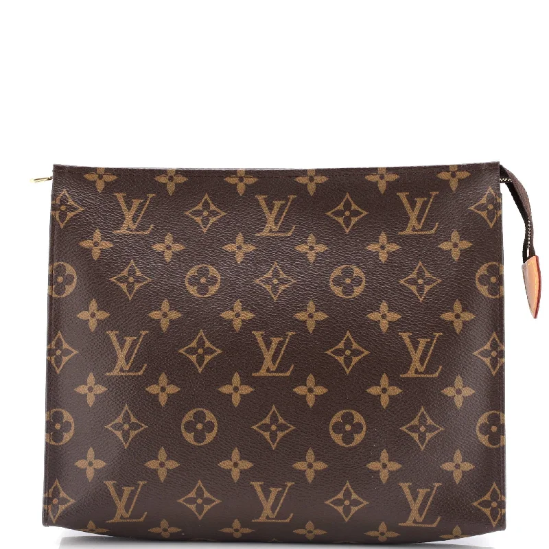 Gucci backpacks for women with a multi - pocket designToiletry Pouch Monogram Canvas 26