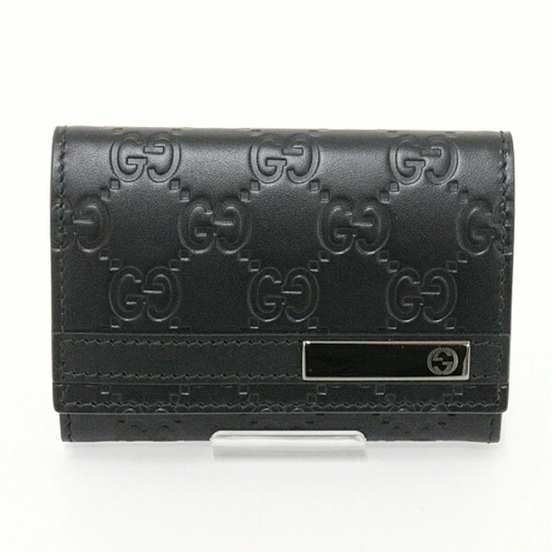 Women Gucci bags with a snap - button closure and a decorative charmGucci card case 251727-CWC1R black