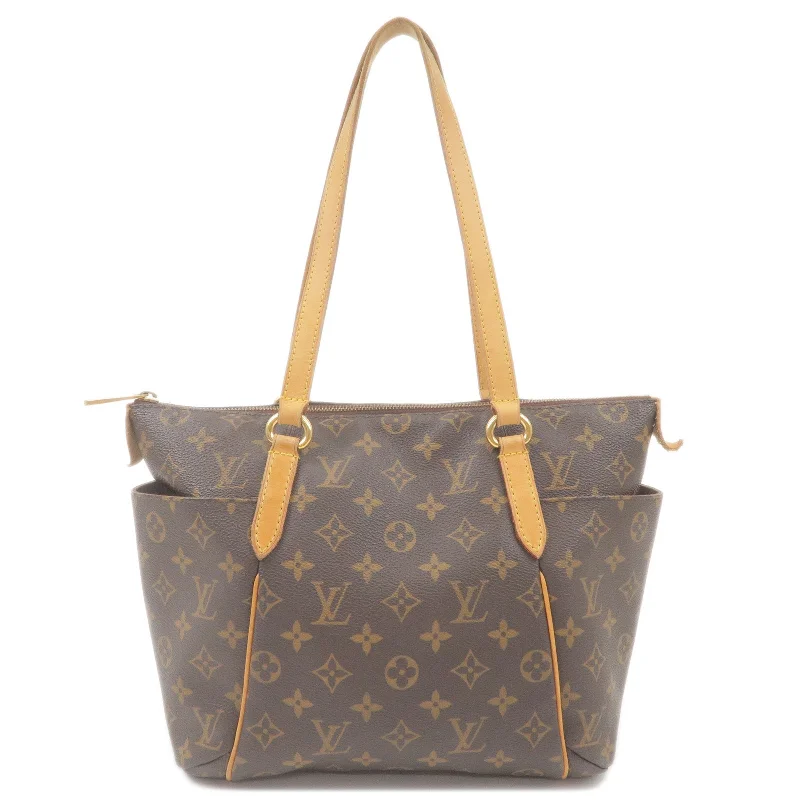 Louis Vuitton bags with a zippered interior pocket for better organizationLouis Vuitton Monogram Totally PM Tote Bag M56688