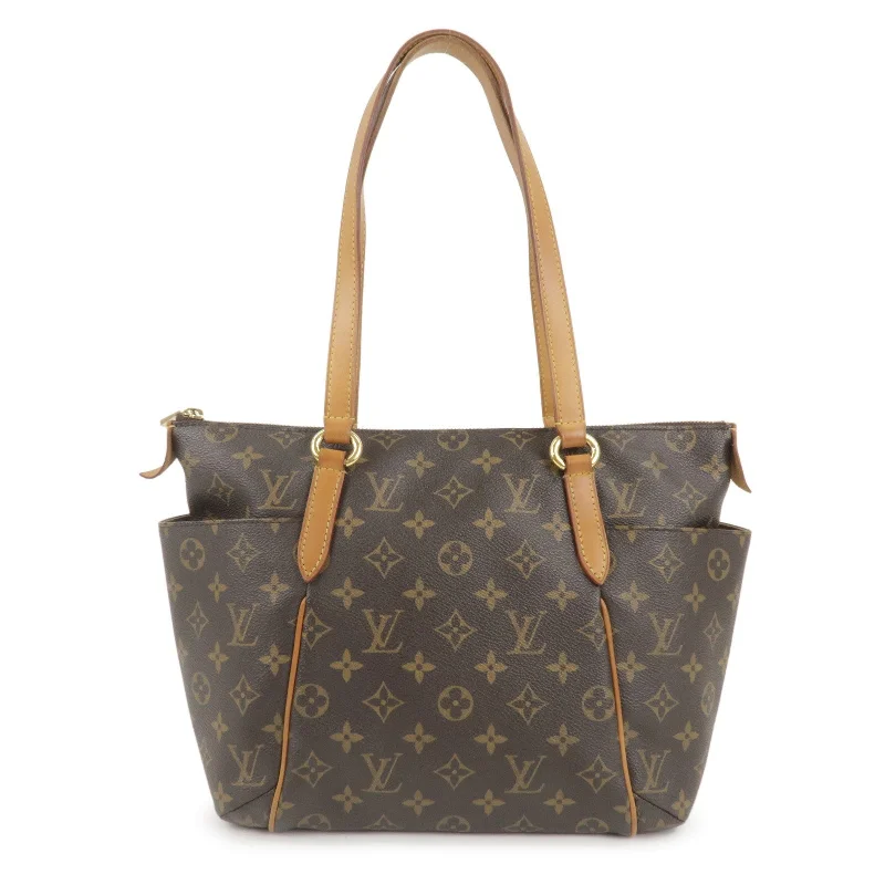 Louis Vuitton Speedy bags in monogram canvas for a classic lookLouis Vuitton Monogram Totally PM Tote Bag Brown M56688