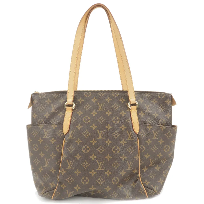 Louis Vuitton crossbody bags with a printed floral pattern for femininityLouis Vuitton Monogram Totally MM Tote Bag M56689