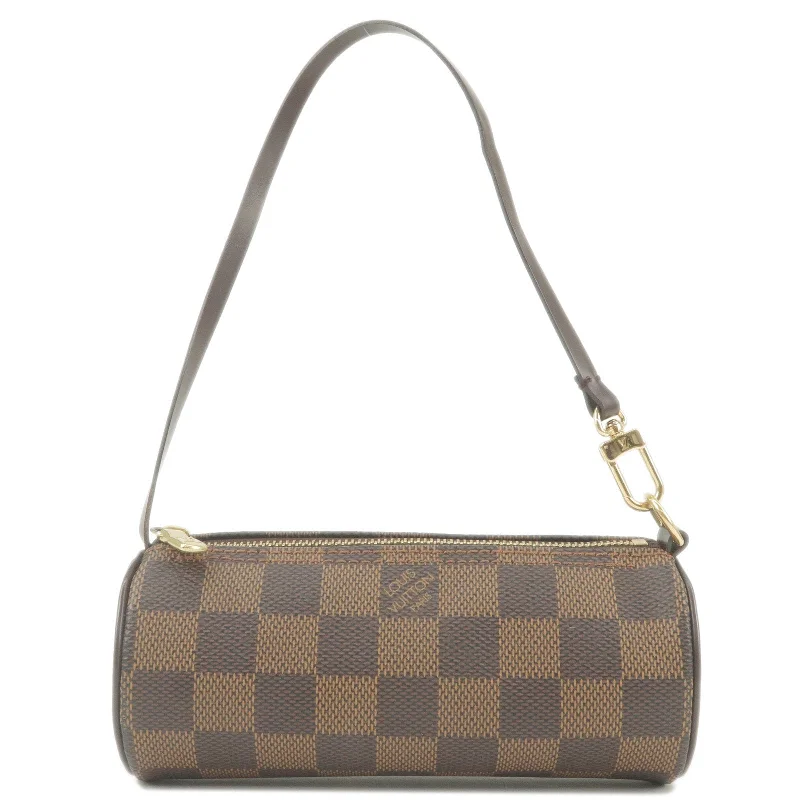 Louis Vuitton crossbody bags in a bold red color for a statementLouis Vuitton Damier Pouch for Papillon Bag Mini Bag