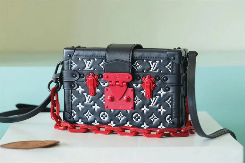 Ladies Louis Vuitton Petite Malle bags with a star - shaped charm for cutenessBC - LOUIS VUITTON BAGS - 6698