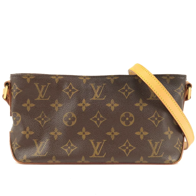 Louis Vuitton Twist bags with a snakeskin - effect panel for a bold lookLouis Vuitton Monogram Trotteur Shoulder Bag Crossbody Bag M51240