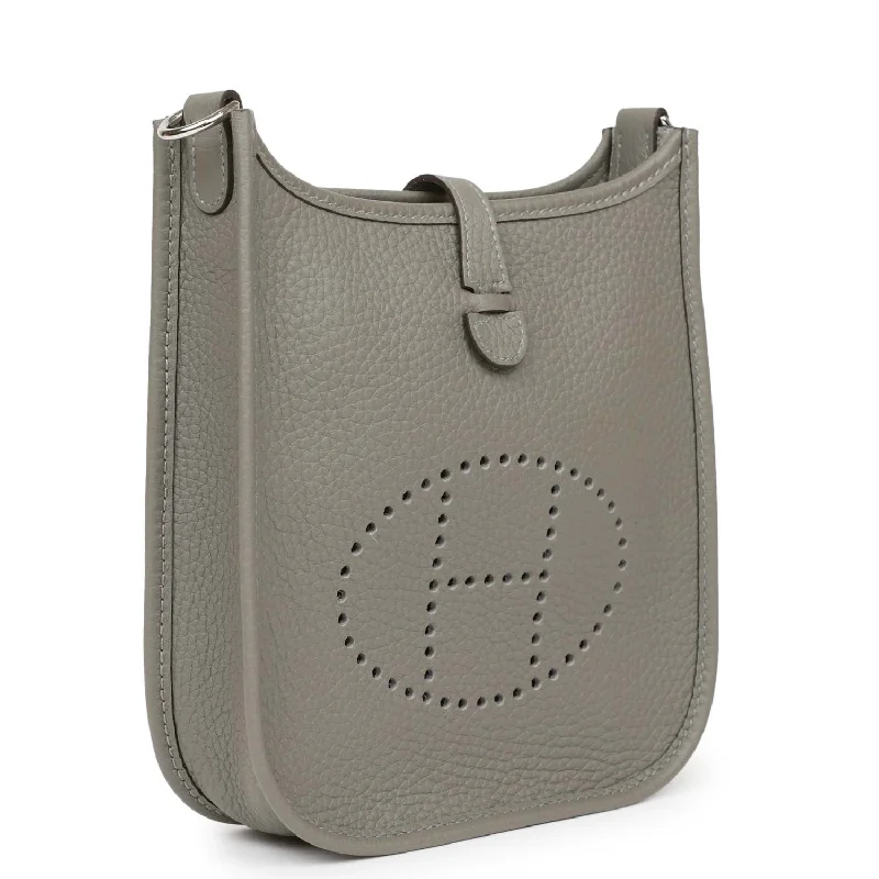 Hermes Evelyne TPM Gris Meyer Clemence Palladium Hardware