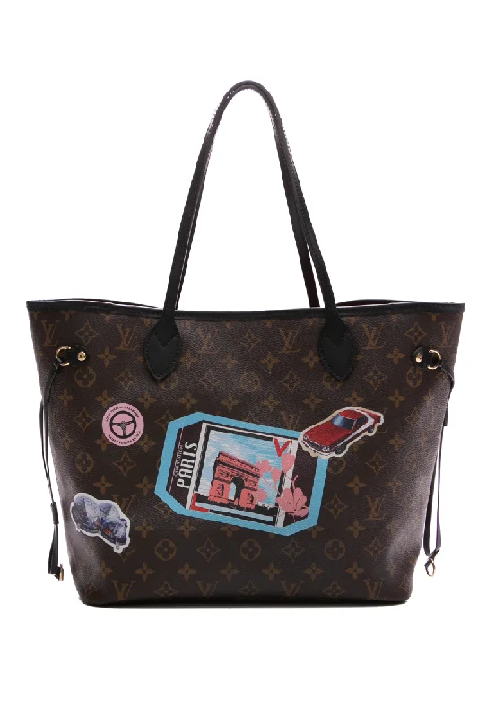 Easy - to - Clean Burberry Bags for Busy LifestylesMy LV World Tour Neverfull MM Tote Bag