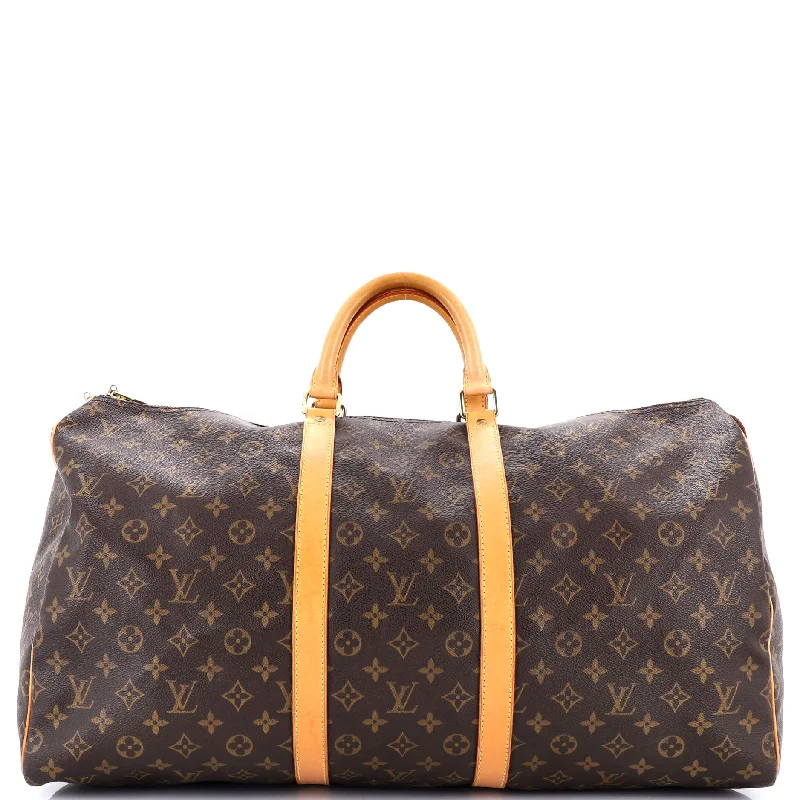 Vintage-inspired handbagsKeepall Bag Monogram Canvas 55