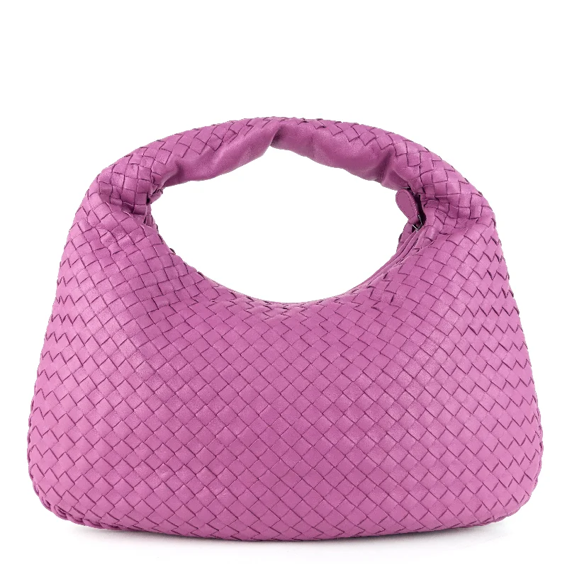 Bottega Veneta bags with leather - embossed bordersNappa Leather Intrecciato Medium Hobo Bag