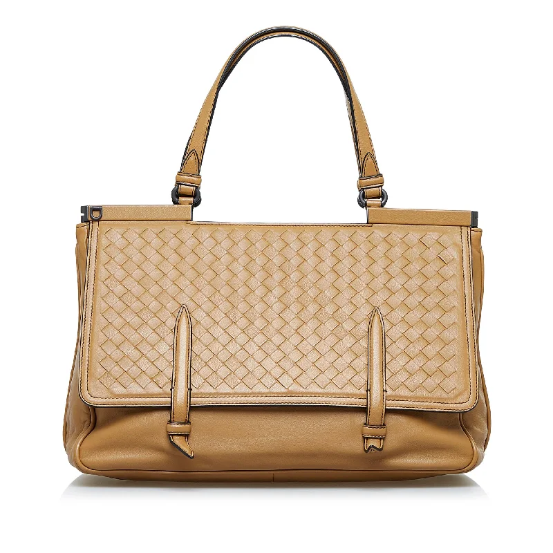 Bottega Veneta chain - strap bags for evening partiesBottega Veneta Intrecciato Monaco Satchel (SHG-yEAeB2)