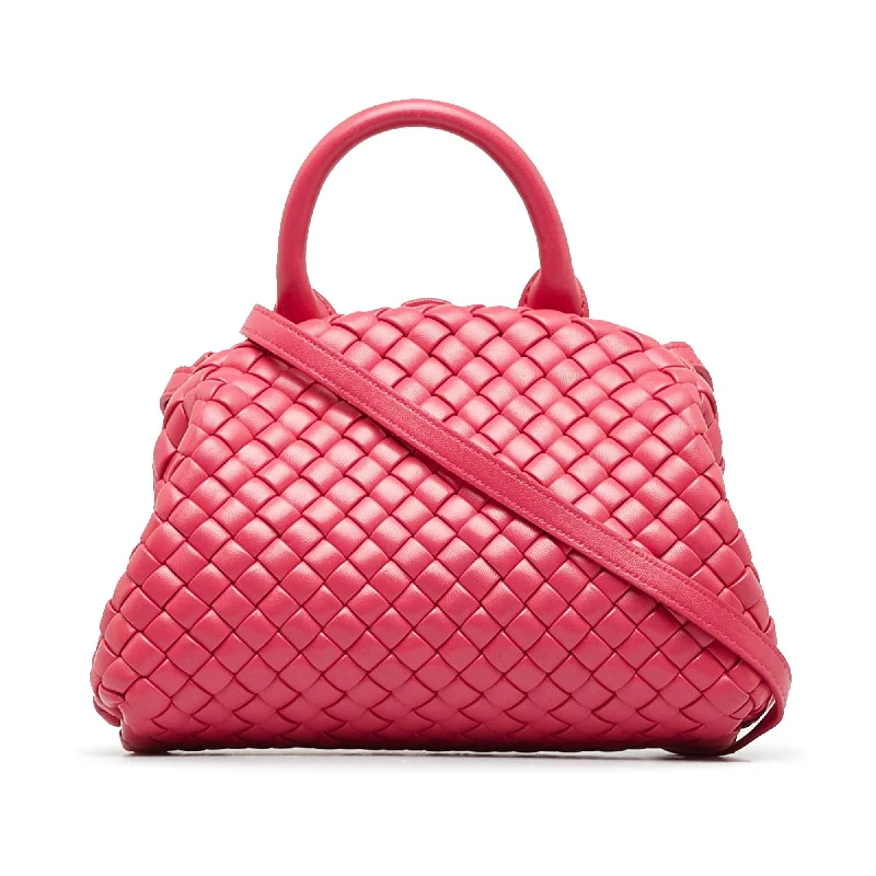 Bottega Veneta bags for movie premieresBottega Veneta Intrecciato Mini The Handle (SHG-ldjN43)