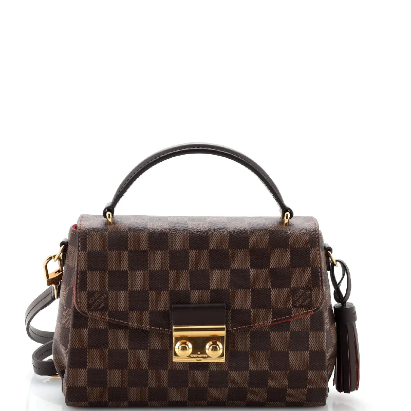 High-end designer bags for menCroisette Handbag Damier