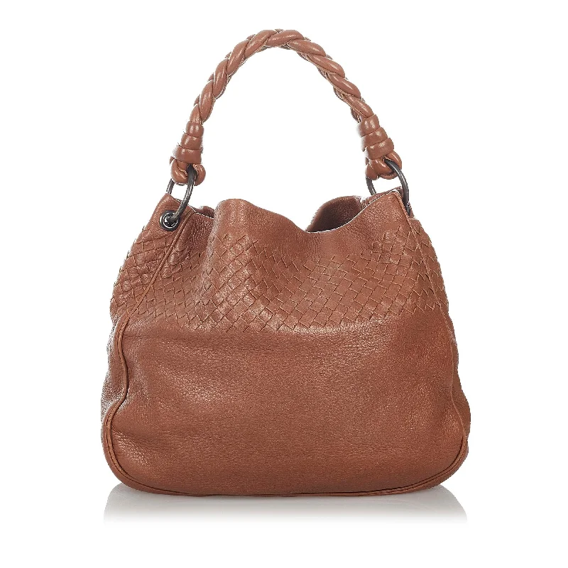 Bottega Veneta bags with mesh insertsBottega Veneta Intrecciato Leather Tote Bag (SHG-27145)