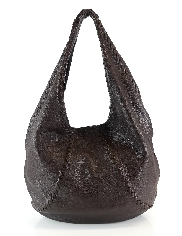 Bottega Veneta bags for language classesMallow Cervo Leather Hobo Bag