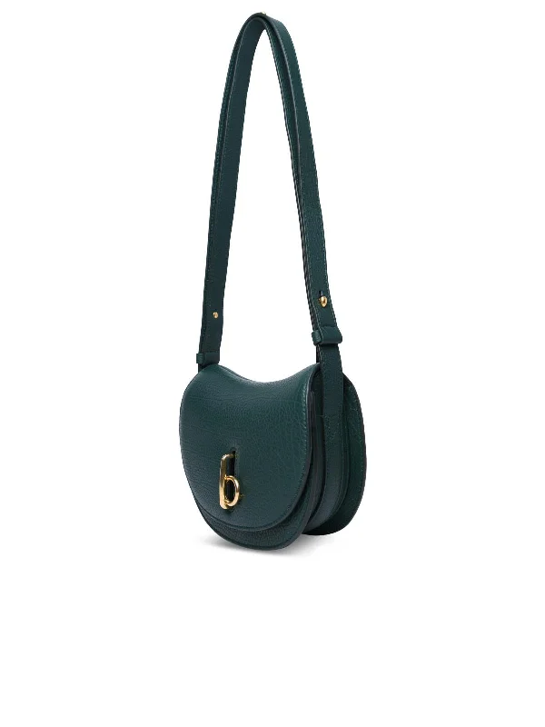 Burberry Bags with Interior Organizers for Easy SortingBurberry 'Rocking Horse' Mini Bag In Green Leather Woman