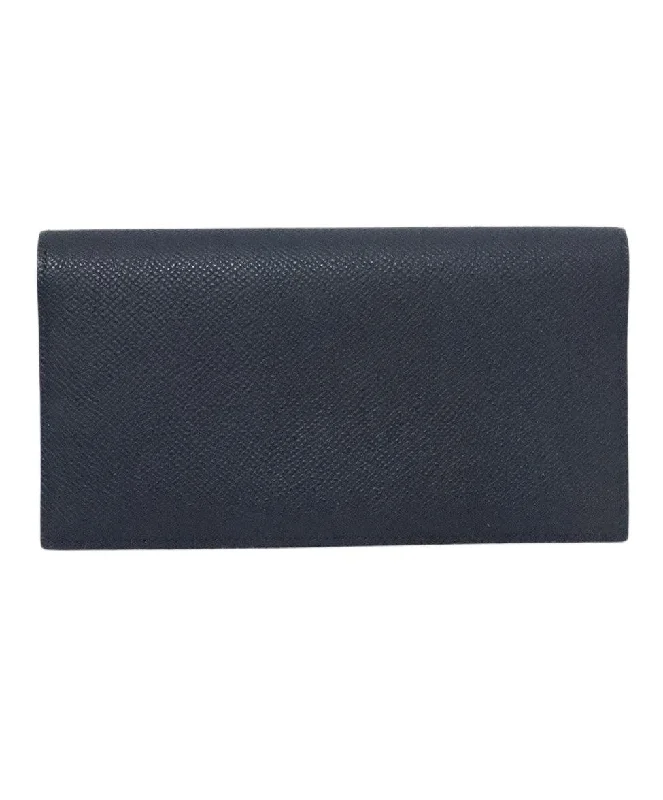 Hermes Black Leather Wallet