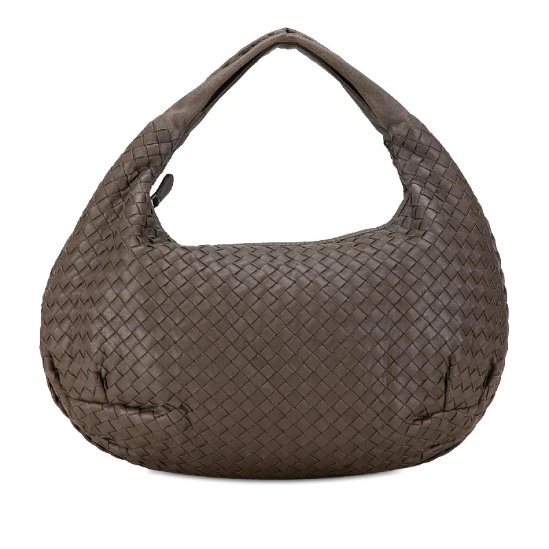 Bottega Veneta bags with leather - wrapped bucklesBottega Veneta Medium Intrecciato Belly Hobo (SHG-GaUjlT)