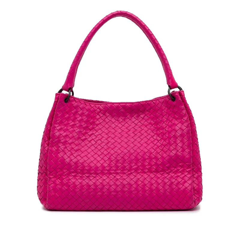 Bottega Veneta woven leather bags for womenBottega Veneta Intrecciato Nappa Parachute Tote Bag (SHG-L02FdL)