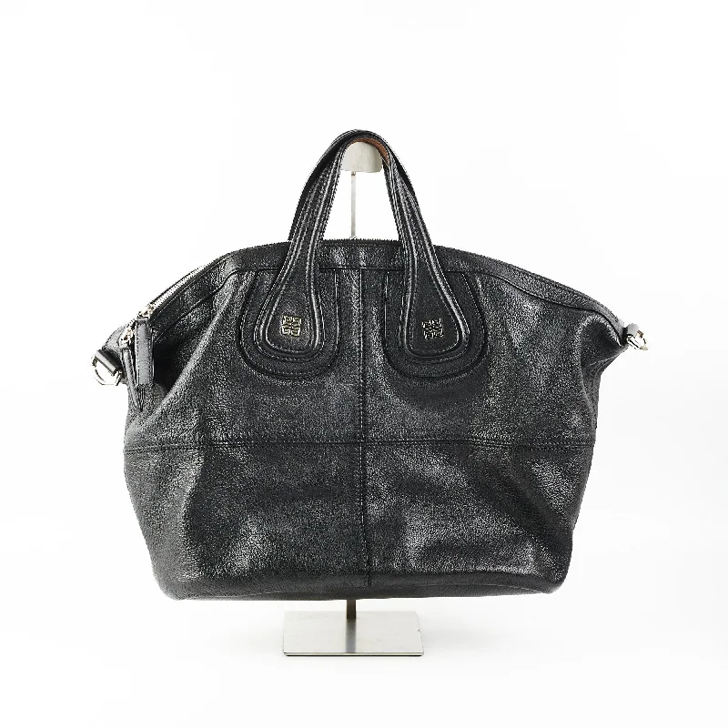 Durable leather bags for daily useGivenchy Nightingale Medium Black