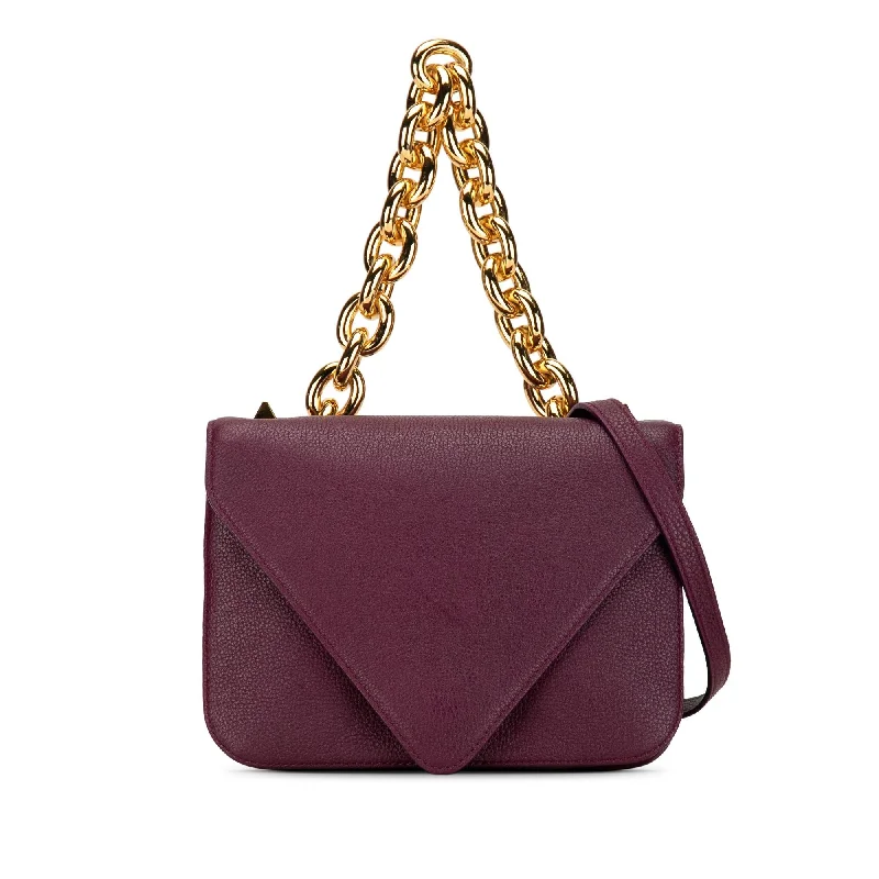 Bottega Veneta bags with leather - tassel strapsBottega Veneta Mount Envelope Chain Bag (SHG-MIAqAb)