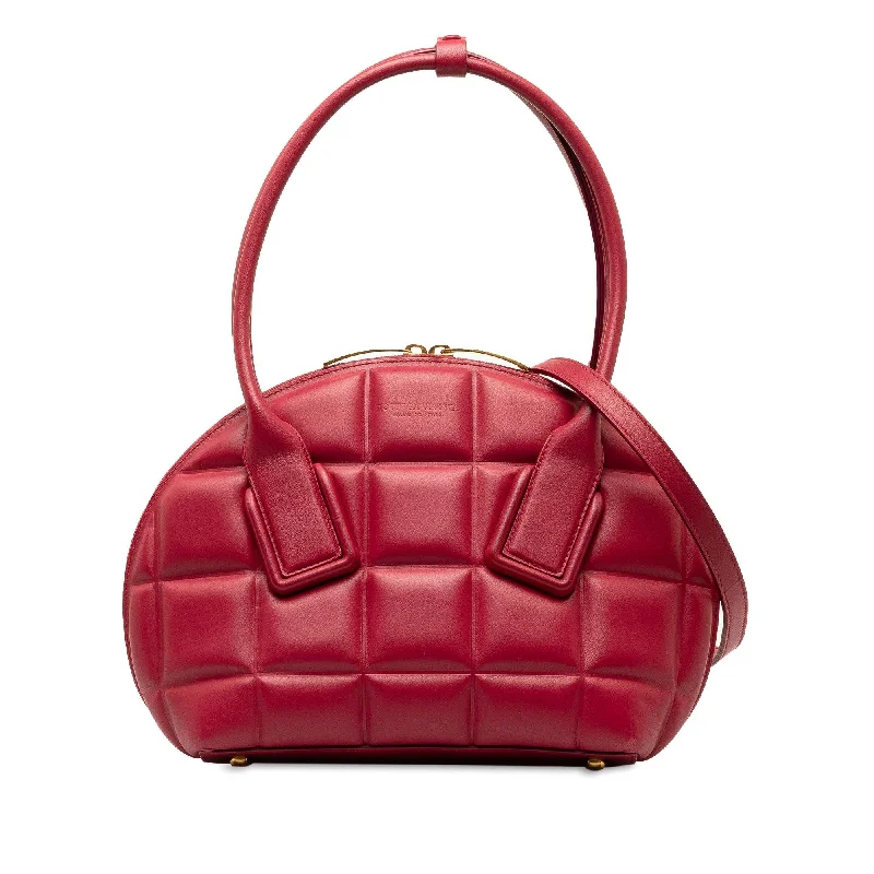 Bottega Veneta bags with canvas insertsBottega Veneta Small Padded Swoop Bag (SHG-QMSt6k)