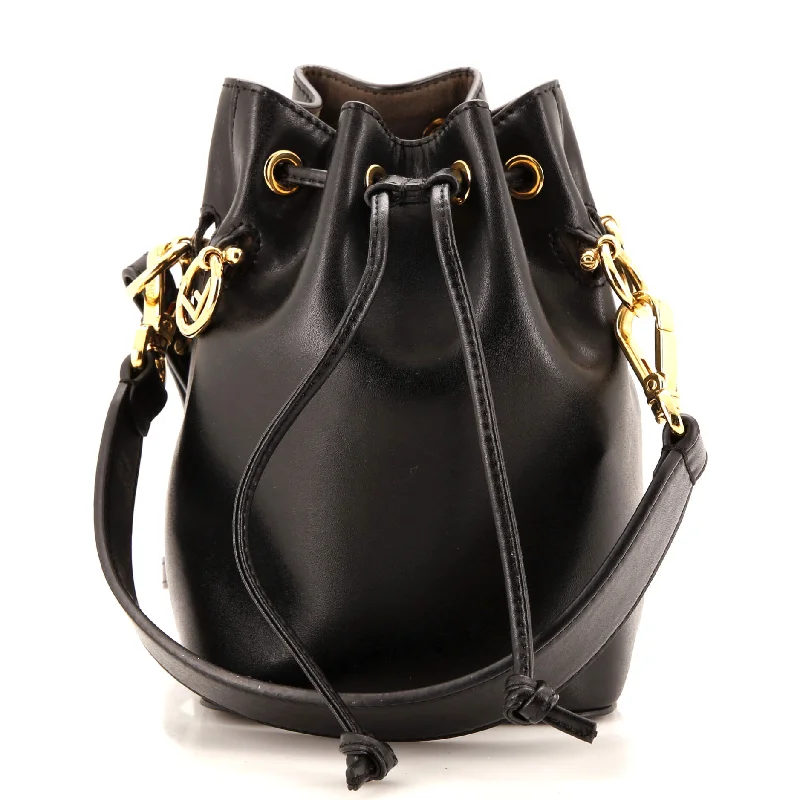 Vintage-inspired handbagsMon Tresor Bucket Bag Leather Mini