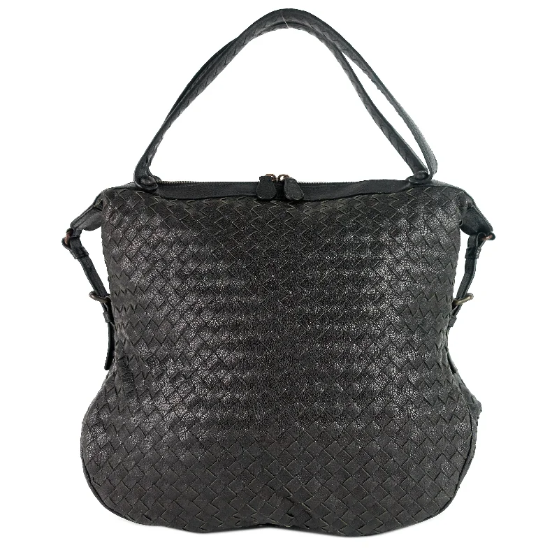 Bottega Veneta bags for music festivalsZipped Intrecciato Nappa Leather Hobo Bag