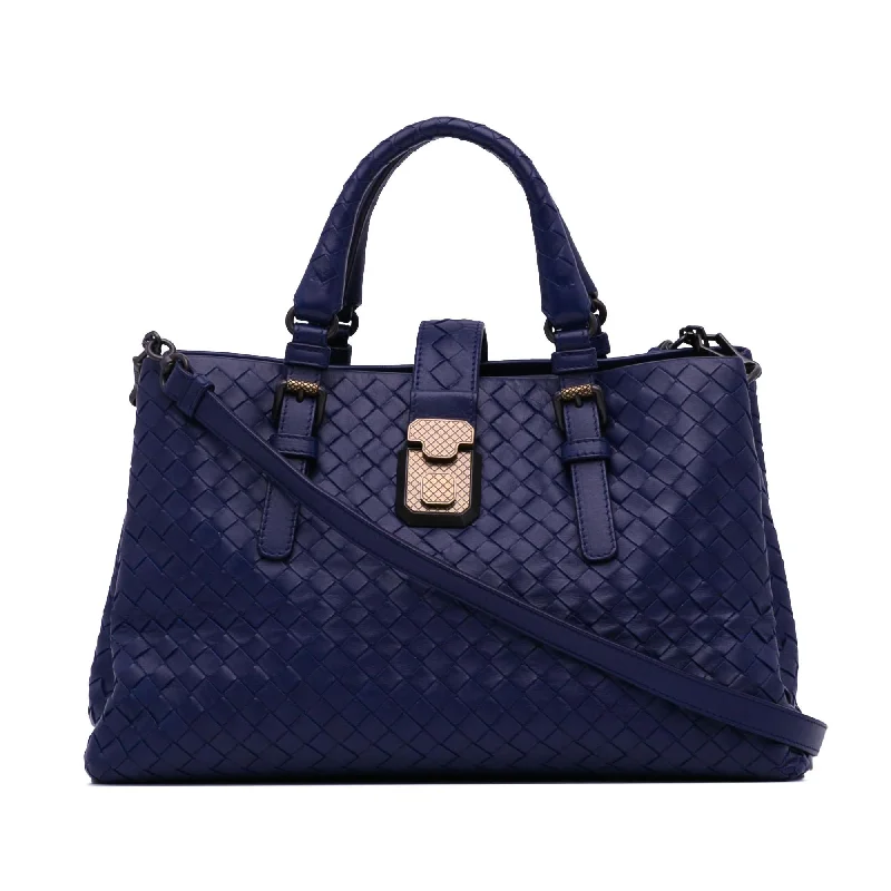 Bottega Veneta bags with leather - embossed bordersBottega Veneta Small Intrecciato Roma (SHG-xAbP1x)