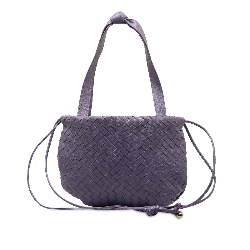 Bottega Veneta bags with transparent panelsBottega Veneta Small Intrecciato The Bulb (SHG-ozbvQd)