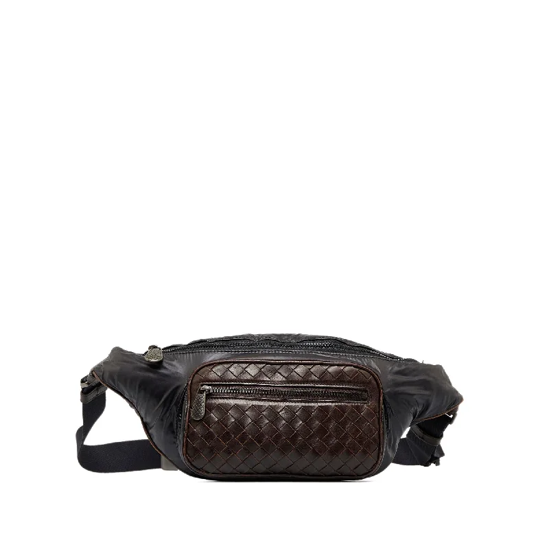 Bottega Veneta bags in animal - print patternsBottega Veneta Intrecciato Belt Bag (SHG-G70xIJ)