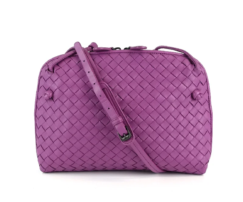 Bottega Veneta bags for camping tripsNodini Intrecciato Nappa Leather Bag