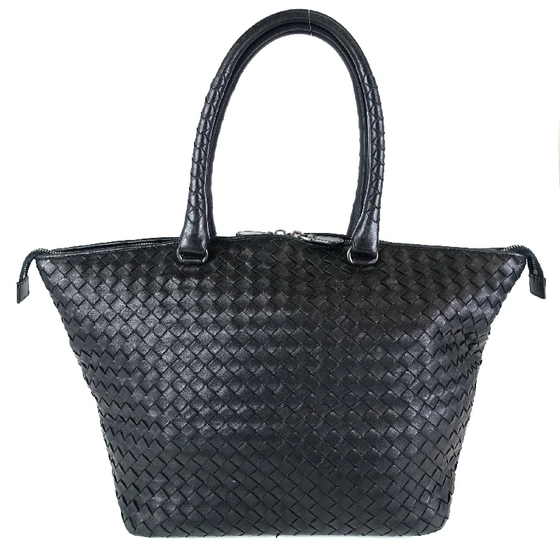 Bottega Veneta bags with leather - wrapped bucklesIntrecciato Nappa Leather Top Zip Handbag